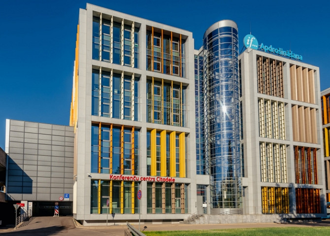 Oфис в новом здании CITADELE BANKA.   + Место в закрытом авто гараже с видеонаблюдением Рига - изображение 5