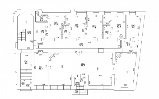 Представительные помещения для торговли, сферы услуг или офиса  Характеристика Рига - изображение 1