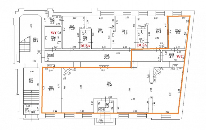 Торговые помещения в представительном месте для сферы услуг или офиса Рига - изображение 1