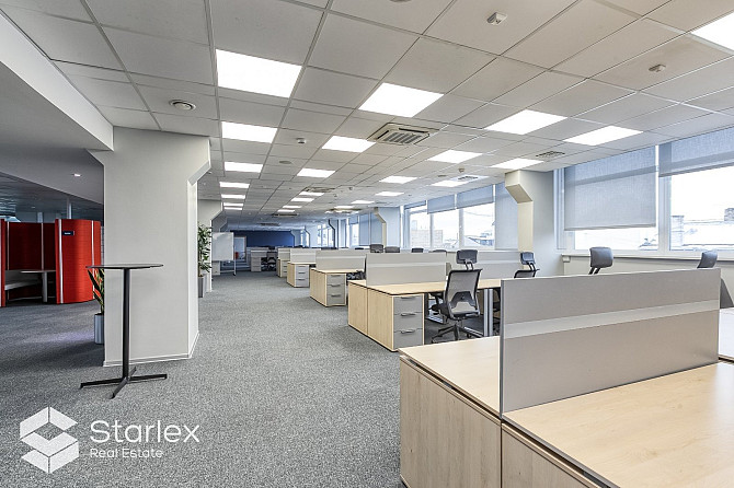 Atvērtā plānojuma birojs ar profesionālai IT kompānijai veidotām sakaru komunikācijām. Rīga - foto 3