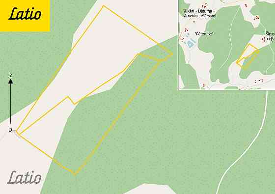 Pārdod divus, blakus esošus zemes īpašumus, to kopējā platība ir 12.49 ha, Lēdurgas pagastā, Sigulda Limbaži un Limbažu novads