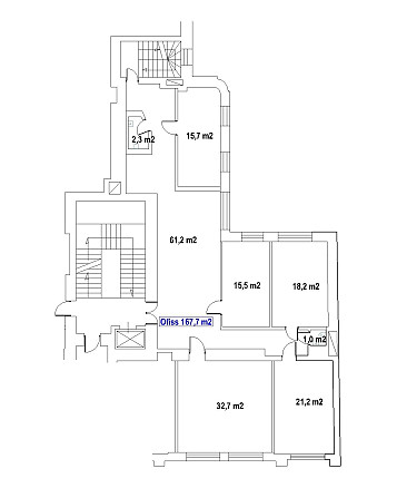 Сдаются в аренду офисные помещения в активном центре Риги, в престижном здании в Рига - изображение 12