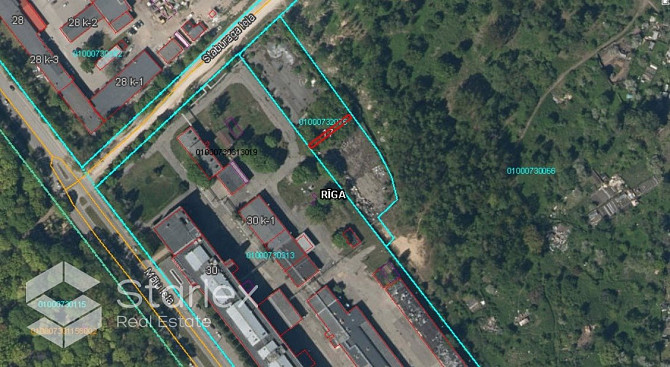 Izcils zemes gabals komercdarbībai.Slegtā, droši nožogotā teritorijā!Ir iespējams izbūvēt Rīga - foto 11