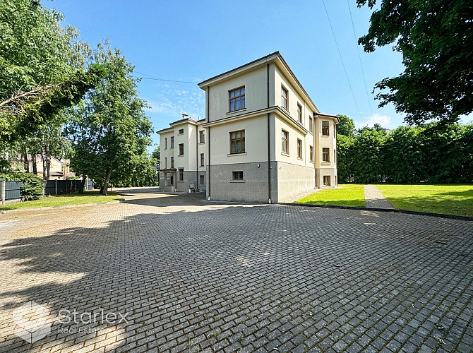 Pārdod reprezentablu dzīvokļu un biroju ēku Ernestīnes ielā 6, Āgenskalnā. Pirmskara laikā Rīga - foto 5