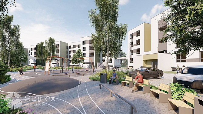 Очаровательная двухкомнатная квартира с балконом на берегу озера Югла.  Дом сдан Рига - изображение 20