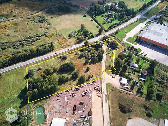 Pārdod zemes gabalu ar kopējo platību 24190 m2 Ķekavas pagastā, pirmajā līnijā no autoceļa A7. Zemes Кекавская вол.