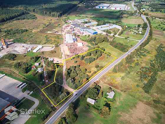 Pārdod zemes gabalu ar kopējo platību 24190 m2 Ķekavas pagastā, pirmajā līnijā no autoceļa A7. Zemes Кекавская вол.