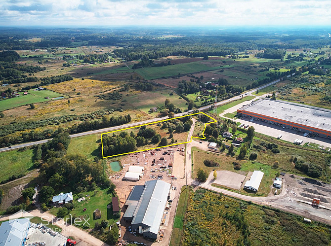 Pārdod zemes gabalu ar kopējo platību 24190 m2 Ķekavas pagastā, pirmajā līnijā no autoceļa A7. Zemes Кекавская вол. - изображение 2