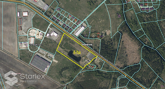 Pārdod zemes gabalu ar platību 6 ha Salaspils pagastā, blakus P5 autoceļam Ulbroka - Ogre. Labs Salaspils - foto 4