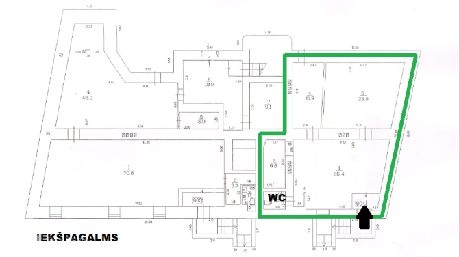 Сдается в аренду помещение под мастерскую/офис в центре Риги рядом с Новым Рига - изображение 15