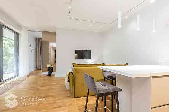 Предлагаем полностью оборудованные апартаменты в новом проекте на 1 этаже с Юрмала