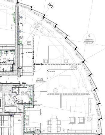 Zunda Towers-многофункциональный комплекс, который включает в себя 336 жилых Рига - изображение 17