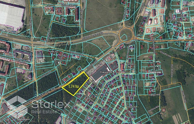 Продается незастроенный земельный участок площадью 17448 м2 на улице Лубанас в Рига - изображение 5