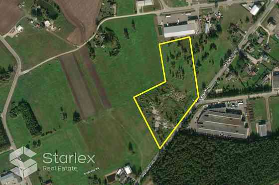 Продается земельный участок площадью 3,25 га на улице Стипниеку, Марупе, в Малпилская вол.