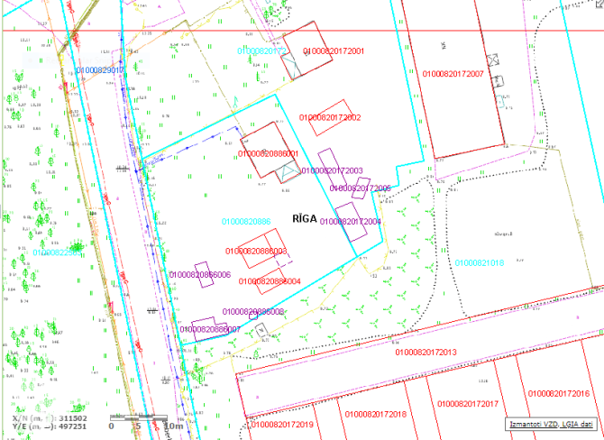 Pārdošanā 1053 kv. m liels zemes gabals ar vienstāva dzīvojamo ēku bez pagraba. Koka māja Rīgas rajons - foto 19