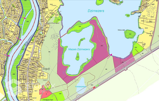 Pārdod 74 ha zemes īpašumu ar ezeru un priežu mežu. Īpašumā visa Mazā Dzirnezera 33 ha Rīgas rajons - foto 6