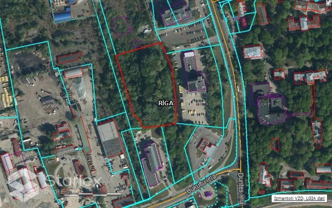 Zemesgabals Duntes ielā 17
Saskaņā ar Rīgas pilsētas teritorijas plānojumu, zemesgabals atrodas "jau Рига - изображение 13