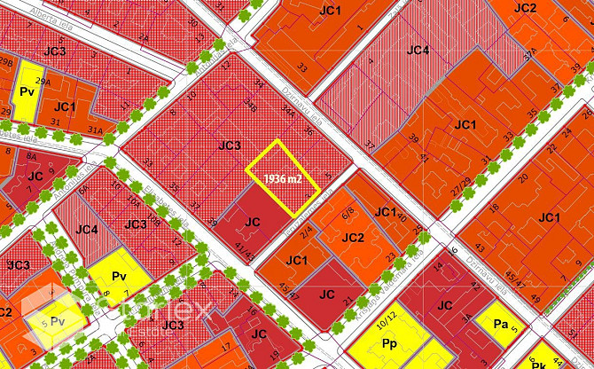 Pārdod no apbūves pilnībā attīrītu zemes gabalu Rīgas aktīvajā centrā, Jeruzalemes ielā Rīga - foto 6