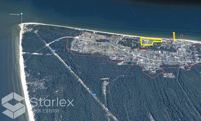 Pārdod unikālu zemes īpašumu pašā jūras krastā, 2 km attālumā no Kolkas raga. Zemes Talsi un Talsu novads - foto 6