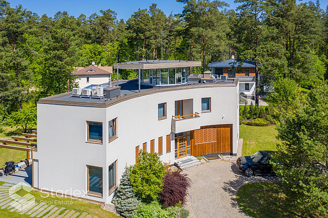 Māja ar baseinu Baltezerā. Arhitekts M.Ģelzis.
Pārdod izsmalcinātu, ekskluzīvu un ļoti Ādažu novads - foto 14