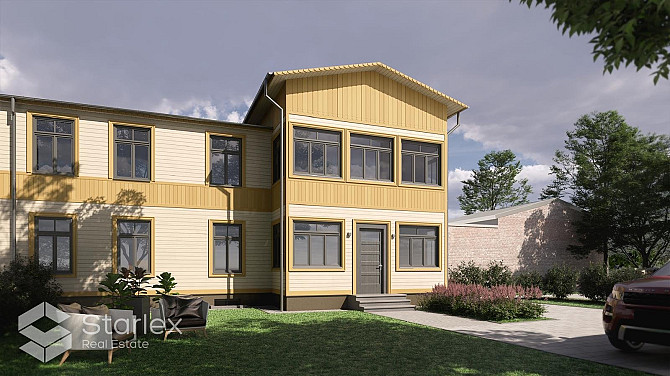 На тихой улице Оливу продаётся хорошо отремонтированный двухквартирный дом. Дом Рига - изображение 1