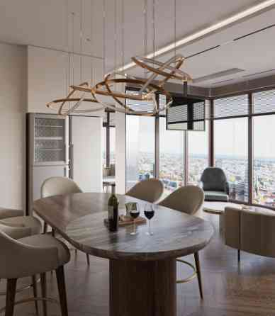 Сдаётся в аренду настоящий пентхаус в новом проекте Философу Резиденции с почти Рига