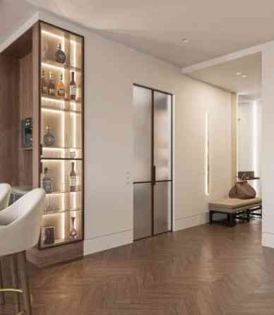 Сдаётся в аренду настоящий пентхаус в новом проекте Философу Резиденции с почти Рига