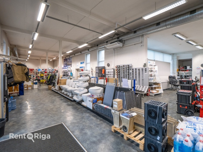Kapseļu iela 15  pieejamas veikala un noliktavas telpas īrei no 11.06.2026.  Piedāvājam plašas Rīga - foto 7