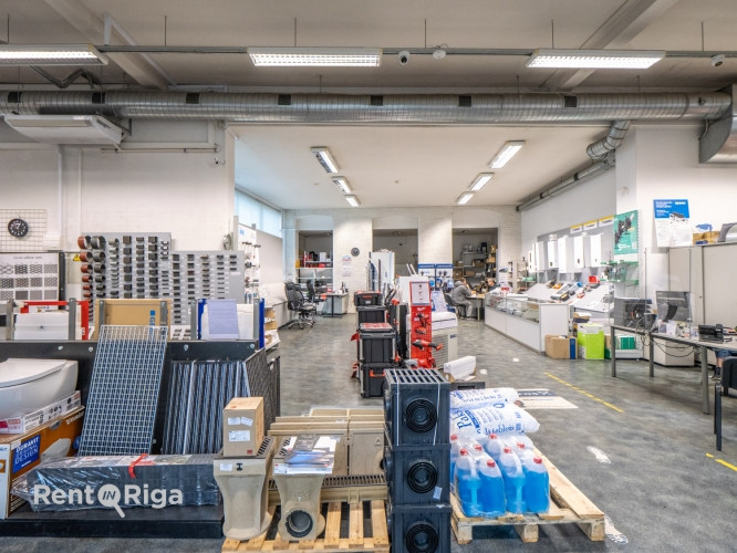 Kapseļu iela 15  pieejamas veikala un noliktavas telpas īrei no 11.06.2026.  Piedāvājam plašas Rīga - foto 8