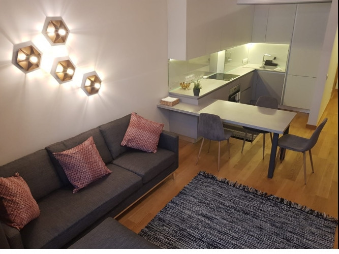 Tiek izīrēts  dzīvoklis jaunājā projektā 