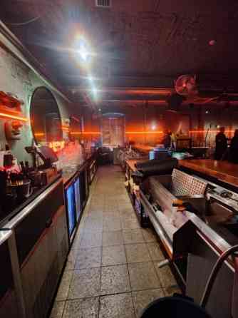 Club Skapis premises with 2 terraces.  Currently, the premises are occupied by Club Skapis; previous Rīga