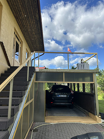 Zeme īpašumā, metāla jumta segums, gāzbetona bloku sienas, labiekārtota apzaļumota Madona un Madonas novads - foto 6