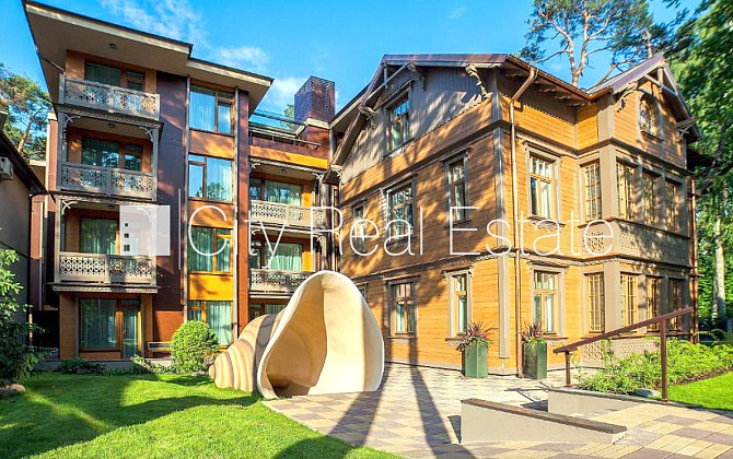 Projekts - Villa Alvine, jaunceltne, labiekārtota apzaļumota teritorija, slēgts pagalms, Jūrmala - foto 1