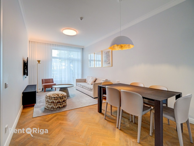 Ekskluzīvs dzīvokli Majoros!   Tikai 180 metru attālumā no Baltijas jūras.   Plānojums: Jūrmala - foto 4