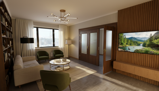 Dzīvokļa video tūri var noskatīties, nospiežot uz mājas lapas sludinājuma lejas daļā. Zem tirgus... Rīga