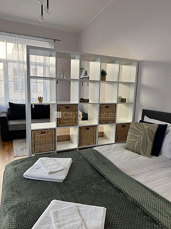 Renovēta māja, studio tipa, virtuve apvienota ar viesistabu, krāsotas sienas, jauna santehnika, Rīga - foto 6