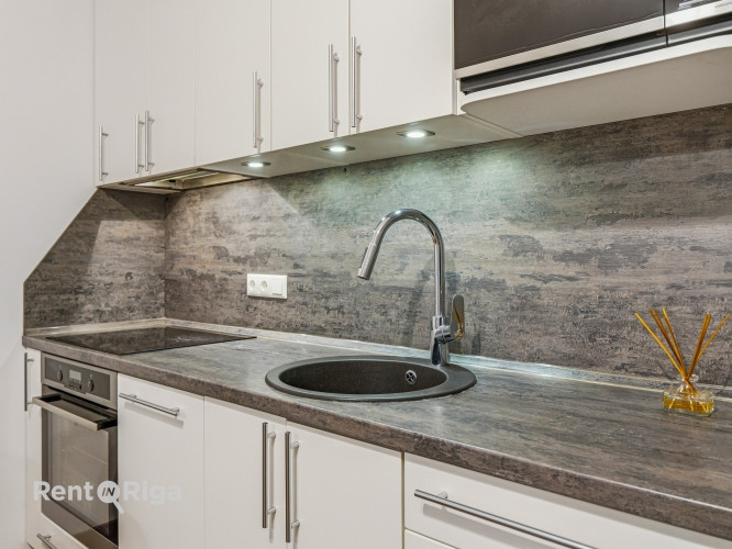 4-room apartment for rent in Imantas Ozoli!  The layout consists of a living room combined with a ki Рига - изображение 11