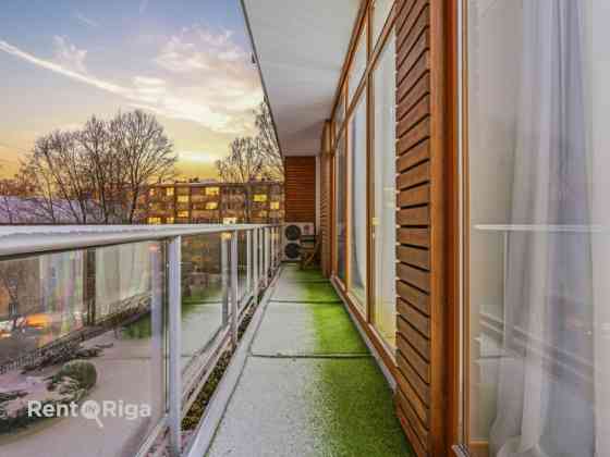 Exclusive 2-room apartment with a private sauna for rent!   A spacious and fully furnished apartment Рига