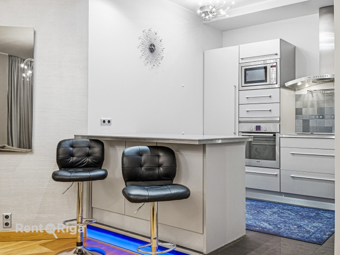 Exclusive 2-room apartment with a private sauna for rent!   A spacious and fully furnished apartment Рига - изображение 7