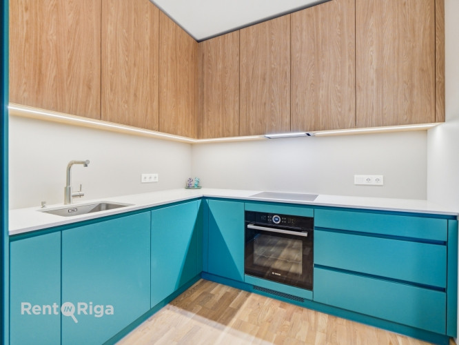 Ilgtermiņa īrei tiek piedāvāts gaišs, mājīgs un jauns 3 istabu dzīvoklis jaunajā projektā Kuldīgas p Рига - изображение 5