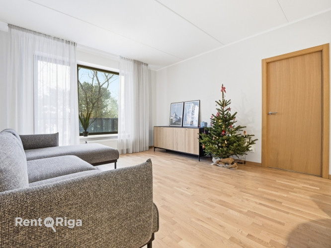 Ilgtermiņa īrei tiek piedāvāts gaišs, mājīgs un jauns 3 istabu dzīvoklis jaunajā projektā Kuldīgas p Рига - изображение 1