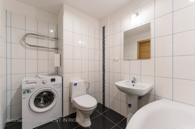 В аренду предлагается квартира-студия в новом проекте.  Квартира оборудована Рига - изображение 6