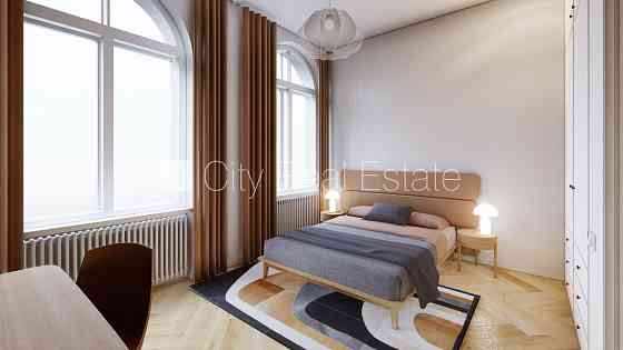 Фасадный дом, закрытый двор, возможность аренды парковки, вход с улицы, Рига