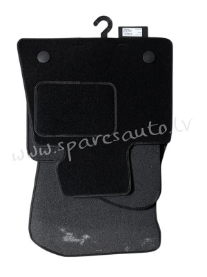 20T2-DWK - melna krāsa - Velūra Paklāji - UNSORTED VELOUR MATS Rīga - foto 1