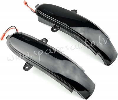 5003192E - TUNING ECE LED BLACK L+R - Sānu Spoguļa Virziena Rādītājs - MERCEDES C-CLASS  W203 (2000- Rīga - foto 1