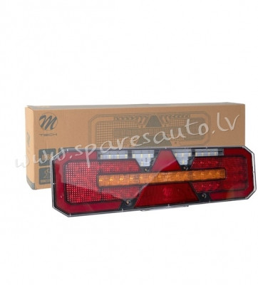 WTL202R - M-TECH Rear Right Combination Lamp With ECE Approval 92 LED 12/24V R - Aizmugurējais Luktu Rīga - foto 1