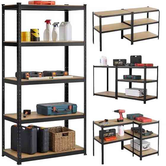 Ļoti izturīga metāla plauktu konstrukcija. Plauktu konstrukcijas slodzes izturība ir vairāk par 1... Rīga