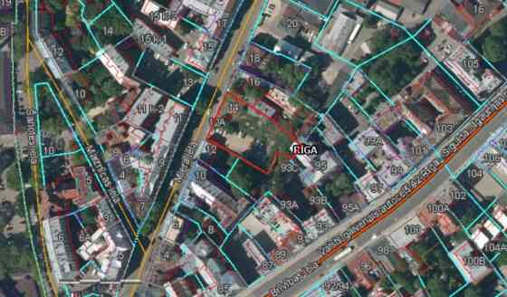 Земельный участок с согласованным проектом многоэтажной застройки и Рига
