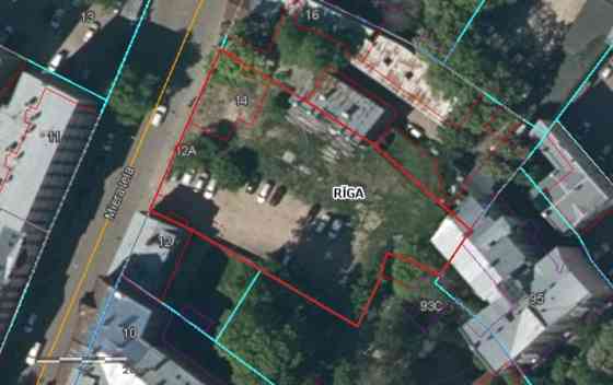 Земельный участок с согласованным проектом многоэтажной застройки и Рига