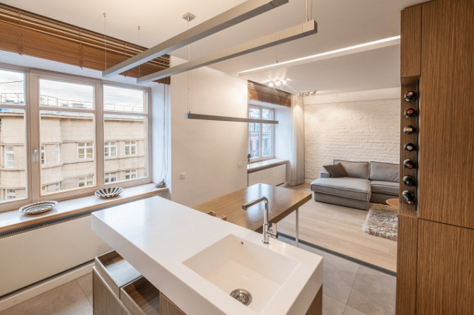 Pērle pašā Rīgas centrā!  Ekskluzīvs, gaišs 2 līmeņu penthausa tipa dzīvoklis ar visu nepieciešamo r Рига - изображение 5